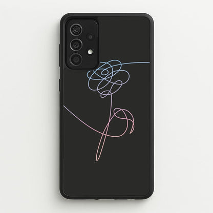 Love Yourself Flower - K Pop  -  Phone Case for Galaxy A52 / A52s