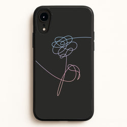 Love Yourself Flower - K Pop  -  Phone Case for iPhone XR