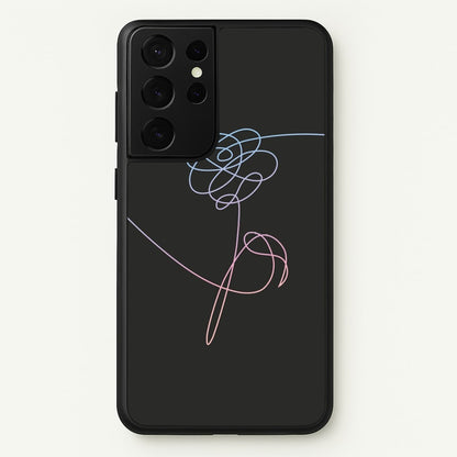 Love Yourself Flower - K Pop  -  Phone Case for Galaxy S21 Ultra