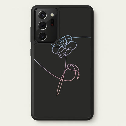 Love Yourself Flower - K Pop  -  Phone Case for Galaxy Note 20 Ultra