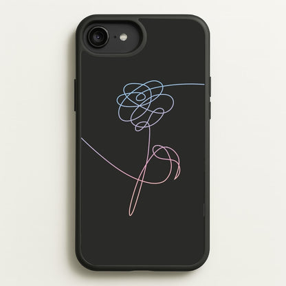 Love Yourself Flower - K Pop  -  Phone Case for iPhone 6 Plus / 7 Plus / 8 Plus