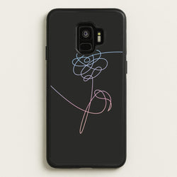 Love Yourself Flower - K Pop  -  Phone Case for Galaxy S9