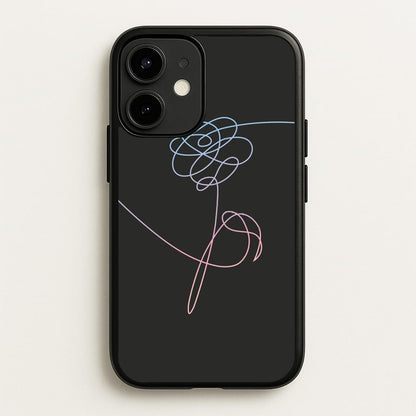 Love Yourself Flower - K Pop  -  Phone Case for iPhone 12 / 12 Pro