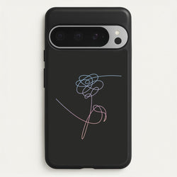 Love Yourself Flower - K Pop  -  Phone Case for Google Pixel 9 Pro XL