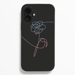 Love Yourself Flower - K Pop  -  Phone Case for iPhone 16 Plus