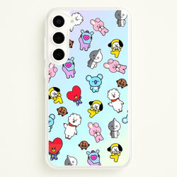 BT21 Collage - K Pop  -  Phone Case for Galaxy S23 Plus