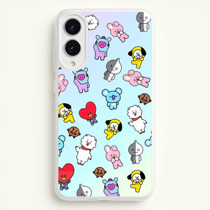 BT21 Collage - K Pop  -  Phone Case for Galaxy S25 Edge