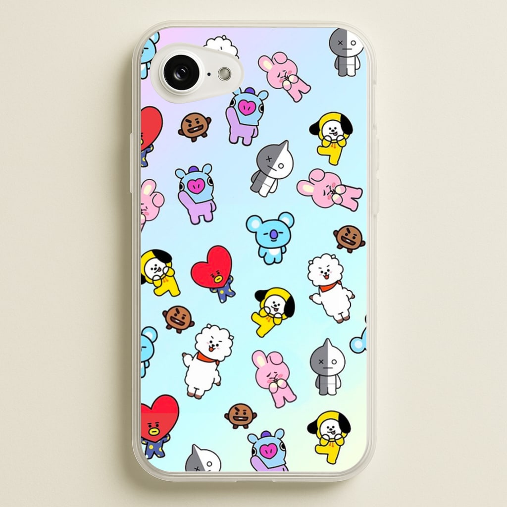 BT21 Collage - K Pop  -  Phone Case for iPhone 16e