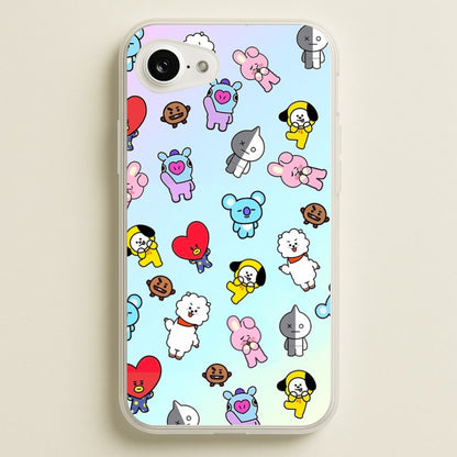 BT21 Collage - K Pop  -  Phone Case for iPhone 16e