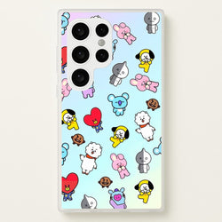 BT21 Collage - K Pop  -  Phone Case for Galaxy S24 Ultra