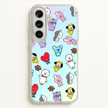BT21 Collage - K Pop  -  Phone Case for Galaxy A56
