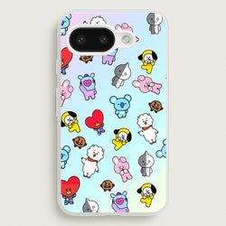 BT21 Collage - K Pop  -  Phone Case for Google Pixel 9a
