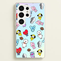 BT21 Collage - K Pop  -  Phone Case for Galaxy S25 Ultra