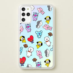 BT21 Collage - K Pop  -  Phone Case for Galaxy S20 Plus