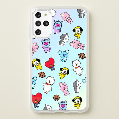 BT21 Collage - K Pop  -  Phone Case for Galaxy S20 Plus