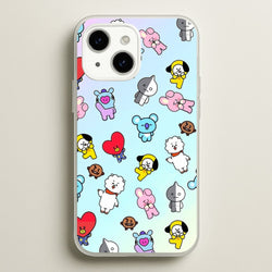 BT21 Collage - K Pop  -  Phone Case for iPhone 14 Plus