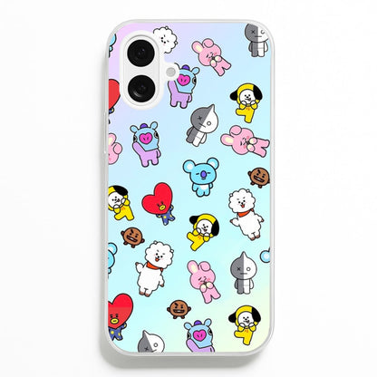 BT21 Collage - K Pop Phone Case