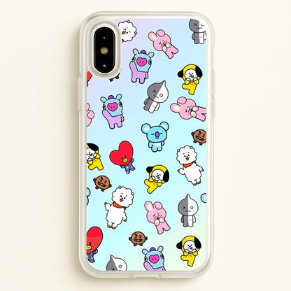 BT21 Collage - K Pop  -  Phone Case for iPhone X / XS