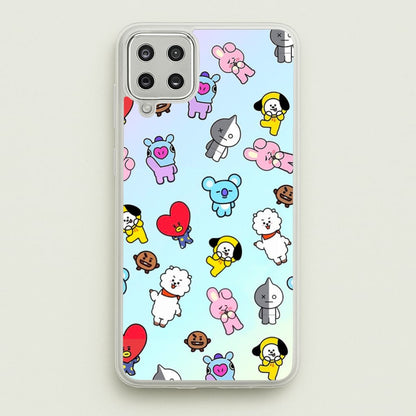 BT21 Collage - K Pop  -  Phone Case for Galaxy A12