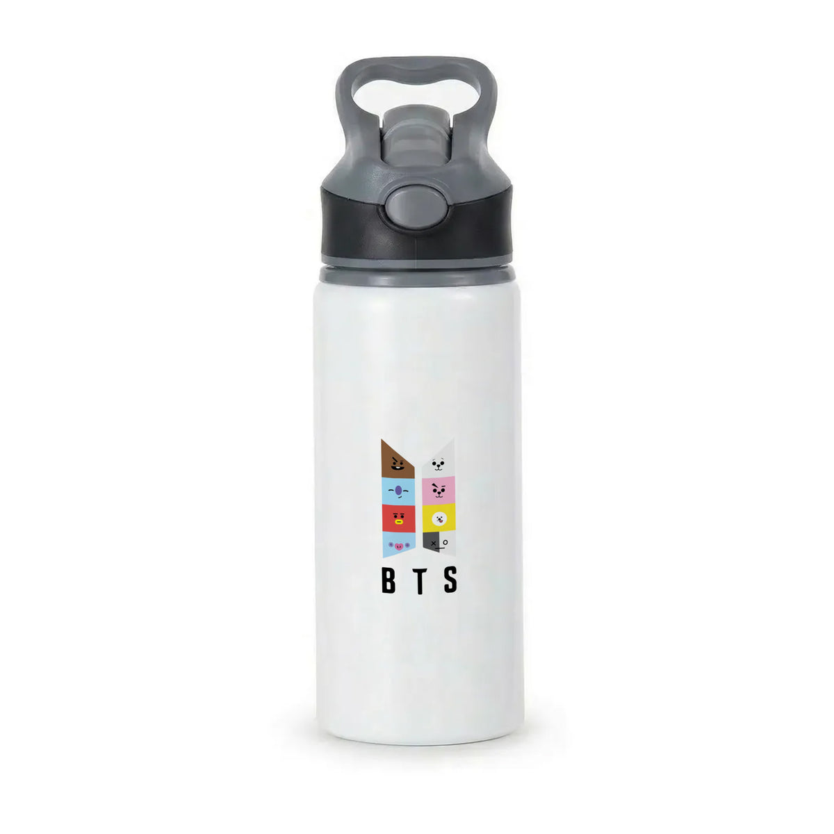 BT21 K-Pop Band Logo Active Water Bottle