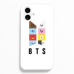 BT21 K-Pop Band Logo Phone Case