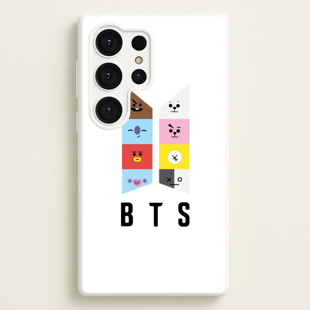 BT21 K-Pop Band Logo  - BTS Phone Case for Galaxy S25 Ultra