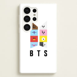 BT21 K-Pop Band Logo  - BTS Phone Case for Galaxy S25 Ultra