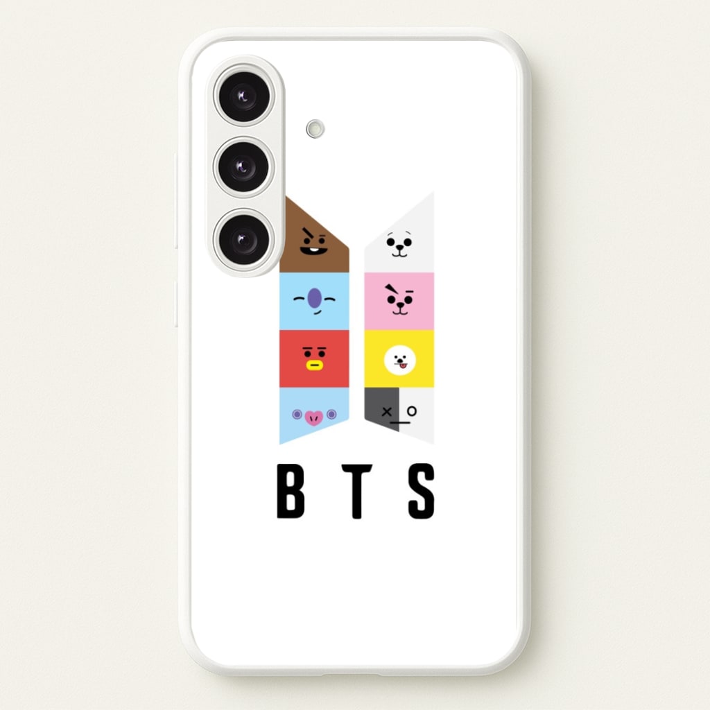 BT21 K-Pop Band Logo  - BTS Phone Case for Galaxy S24 Plus