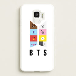 BT21 K-Pop Band Logo  - BTS Phone Case for Galaxy S9