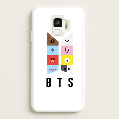 BT21 K-Pop Band Logo  - BTS Phone Case for Galaxy S9