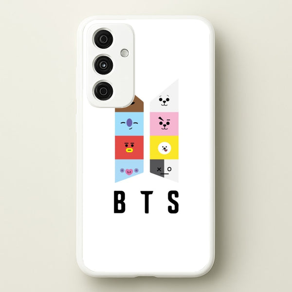 BT21 K-Pop Band Logo  - BTS Phone Case for Galaxy A35