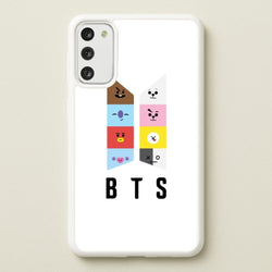 BT21 K-Pop Band Logo  - BTS Phone Case for Galaxy S20