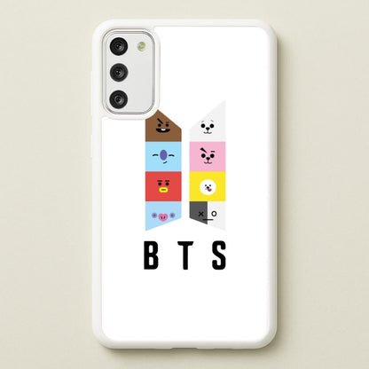 BT21 K-Pop Band Logo  - BTS Phone Case for Galaxy S20