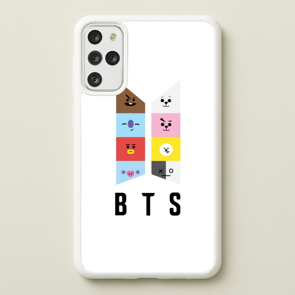BT21 K-Pop Band Logo  - BTS Phone Case for Galaxy S20 Plus