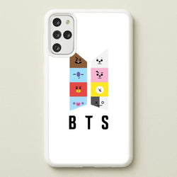 BT21 K-Pop Band Logo  - BTS Phone Case for Galaxy S20 Plus