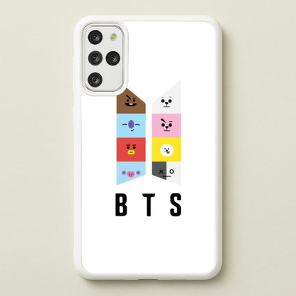 BT21 K-Pop Band Logo  - BTS Phone Case for Galaxy S20 Plus