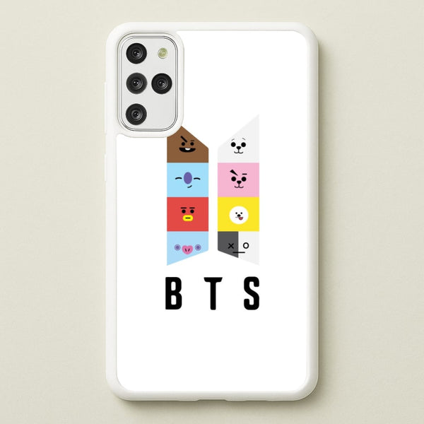 BT21 K-Pop Band Logo  - BTS Phone Case for Galaxy S20 Plus