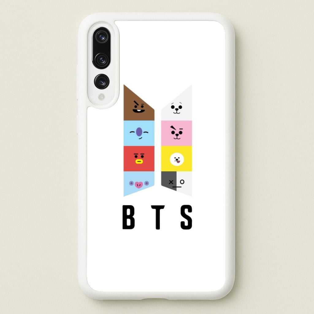 BT21 K-Pop Band Logo  - BTS Phone Case for Huawei P20 Pro