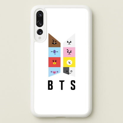 BT21 K-Pop Band Logo  - BTS Phone Case for Huawei P20 Pro