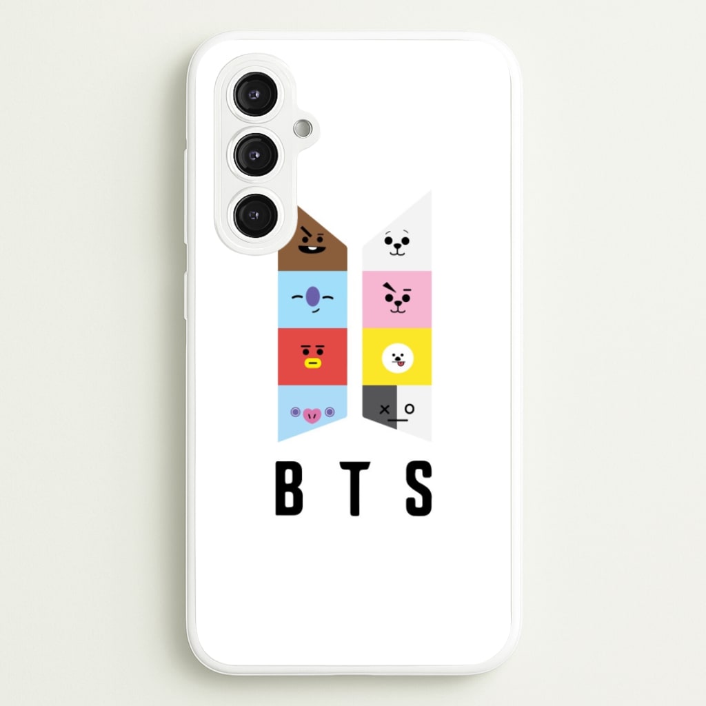 BT21 K-Pop Band Logo  - BTS Phone Case for Galaxy S23FE