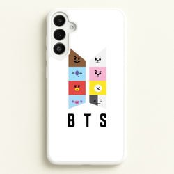 BT21 K-Pop Band Logo  - BTS Phone Case for Galaxy A36