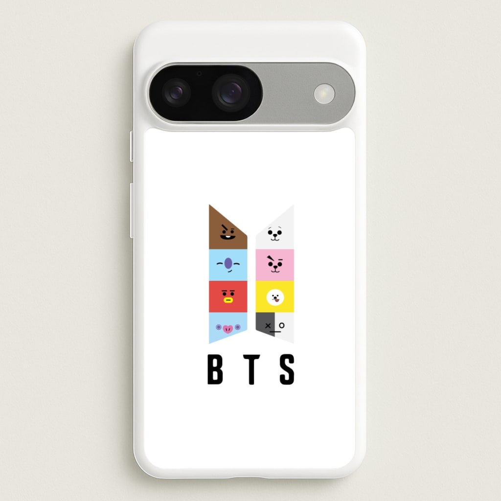 BT21 K-Pop Band Logo  - BTS Phone Case for Google Pixel 9 / 9 Pro