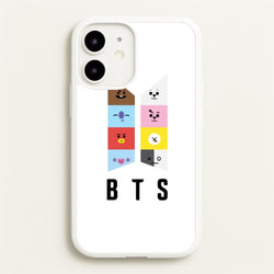 BT21 K-Pop Band Logo  - BTS Phone Case for iPhone 12 / 12 Pro