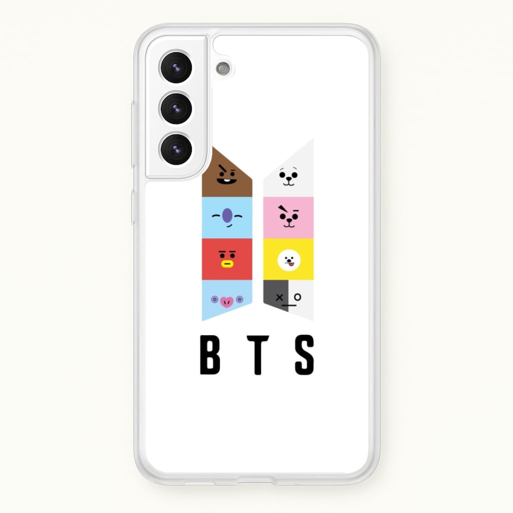 BT21 K-Pop Band Logo  - BTS Phone Case for Galaxy S22 Plus