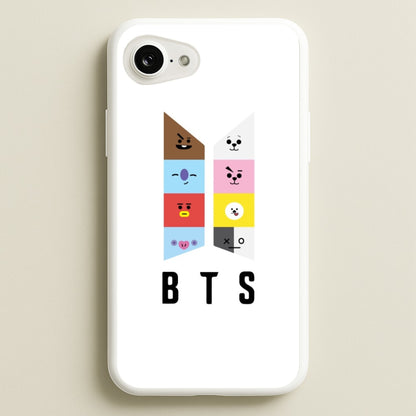 BT21 K-Pop Band Logo  - BTS Phone Case for iPhone 16e