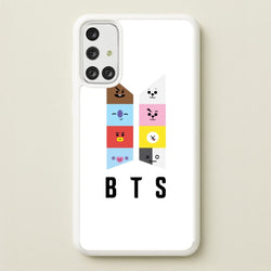 BT21 K-Pop Band Logo  - BTS Phone Case for Galaxy A71