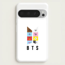 BT21 K-Pop Band Logo  - BTS Phone Case for Google Pixel 9 Pro XL