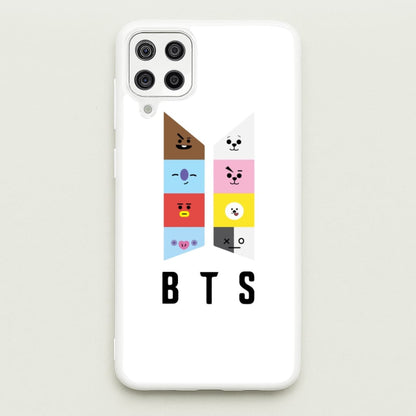 BT21 K-Pop Band Logo  - BTS Phone Case for Galaxy A12