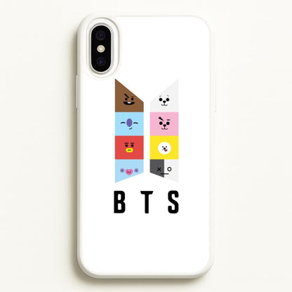 BT21 K-Pop Band Logo  - BTS Phone Case for iPhone XS Max