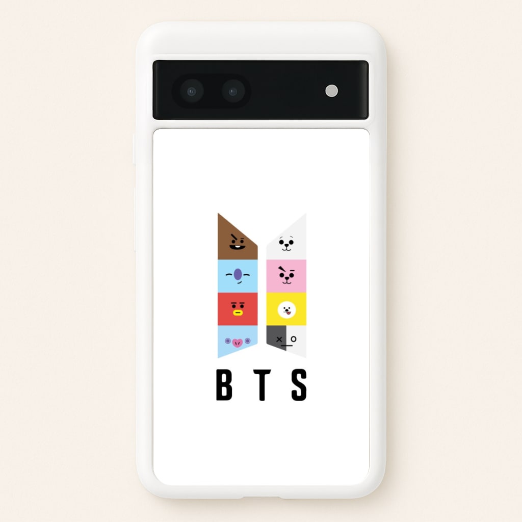 BT21 K-Pop Band Logo  - BTS Phone Case for Google Pixel 6a